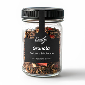 Premium Granola Love Choc 150g | handgemacht ohne Zusatzstoffe | Emilys Chocolaterie