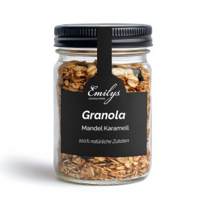 Premium Granola Love Almond 170g | handgemacht ohne Zusatzstoffe | Emilys Chocolaterie