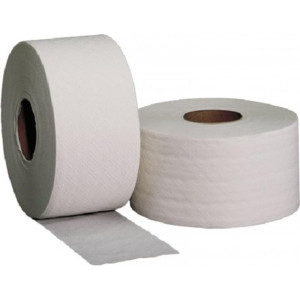 Papier toaletowy JUMBO STANDARD szary szer 9cm 130m srednica 19cm a'12szt
