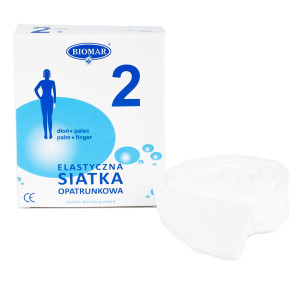 Elastyczna siatka opatrunkowa 2cmx1m Biomar