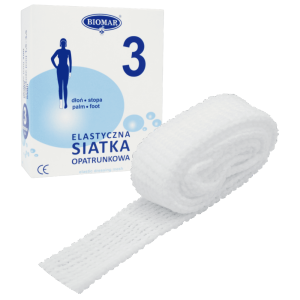 Elastyczna siatka opatrunkowa 3cmx1m Biomar