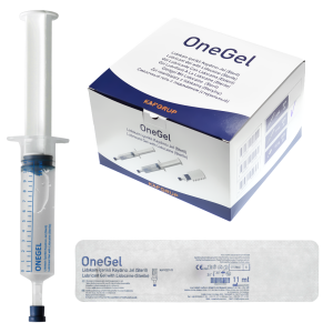 Żel do cewnikowania 11ml w strzykawce z lidokainą a'25szt ONEGEL