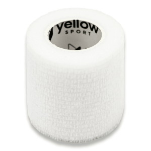 Bandaż kohezyjny samoprzylepny 5cmx4,5m biały 1szt. YELLOWBAND Zarys