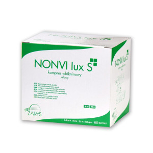 Kompres włókninowe jałowe 30G4W 7,5x7,5cm 10szt NONVI LUX S Zarys