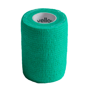 Bandaż kohezyjny samoprzylepny 7,5cmx4,5m soczysty zielony 1szt YELLOWBAND Zarys