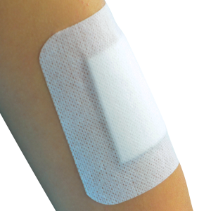 Plaster włókninowy z opatrunkiem chłonnym sterylny 6x10cm ELASTOPOR STERIL Zarys