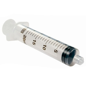 Strzykawka 3-częściowa 20ml Luer Lock 120szt PLASTIPAK BD