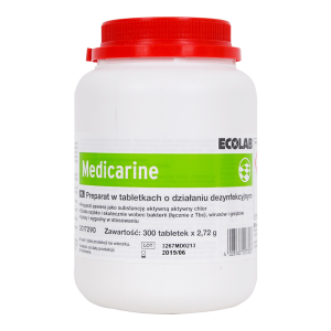 Medicarine Tabletki do dezynfekcji powierzchni Ecolab 300 sztuk