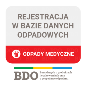 Usługa rejestracji  BDO  - odpady z branży medycznej