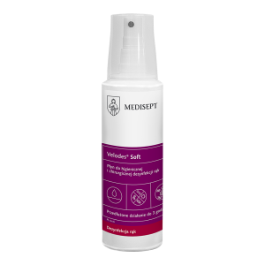 Velodes Soft Płyn do dezynfekcji rąk 250ml Medisept