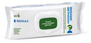 Mediwipes DM Premium flowpack a'100szt chusteczki bezalkoholowe do dezynfekcji powierzchni Medilab REF: 7539
