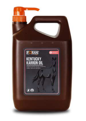 Foran Aceite de Linaza Kentucky 4,5L - Omega 3 & 6 para caballos