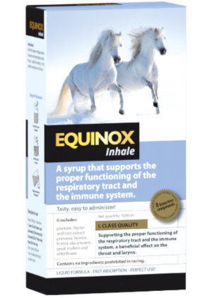 Equinox Inhale 1L - Suplemento Respiratorio para Caballos