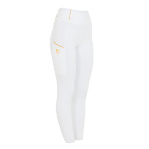 Leggings ajustados y ligeros para mujer, M, Blanco