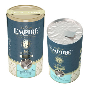 Empire FlexaCare Suplement - Przysmak - Roladki Wołowe z Kolagenem 5 sztuk – 70% Kolagen i Mięso Wołowe