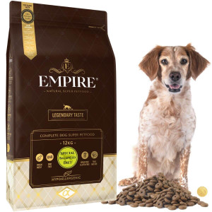 EMPIRE Hipoalergiczna Karma dla | Seniory | Psy po Kastracji | Psy z Nadwagą | 12kg