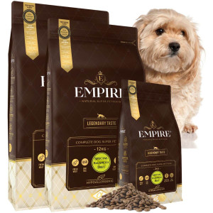 EMPIRE Hipoalergiczna Karma dla | Seniory | Psy po Kastracji | Psy z Nadwagą | 24kg + 2KG PROMO PAKIET!