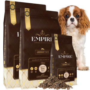 EMPIRE Hipoalergiczna Karma Dla Dorosłych Psów Ras Małych i Średnich 24kg + 2kg PROMO PAKIET!