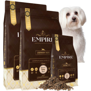 EMPIRE Hipoalergiczna Karma Dla Dorosłych Maltańczyków 24kg + 2kg PROMO PAKIET!