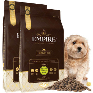 EMPIRE Hipoalergiczna Karma Dla Dojrzałych Psów, Psów po Kastracji i Psów z Nadwagą Wszystkich Ras 24kg - PROMO PAKIET