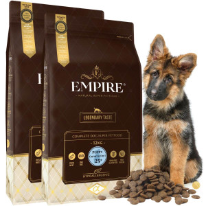 EMPIRE Hipoalergiczna Karma dla Szczeniaków i Juniorów OWCZARKA 24kg- PROMO PAKIET