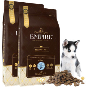 EMPIRE Hipoalergiczna Karma dla Szczeniaka i Juniora Siberian Husky 24kg- PROMO PAKIET