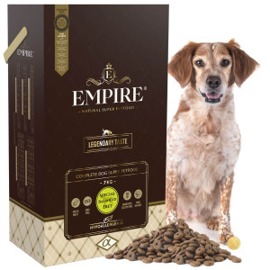 EMPIRE Hipoalergiczna Karma dla | Seniory | Psy po Kastracji | Psy z Nadwagą | Wszystkie Rasy 7kg (14x500g)