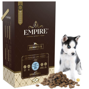 EMPIRE Hipoalergiczna Karma dla Szczeniaków i Juniorów Siberian Husky 7kg (14x500g)