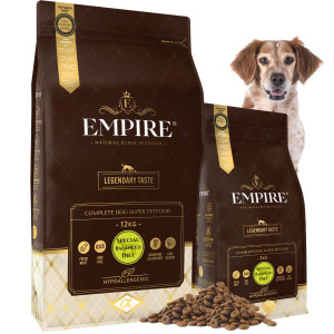 EMPIRE Hipoalergiczna Karma dla | Seniory | Psy po Kastracji | Psy z Nadwagą | 12kg + 2kg PROMO