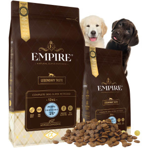 EMPIRE Hipoalergiczna Karma dla Szczeniaków i Juniorów Goldena i Labrador Retrievera 12kg + 2kg PROMO