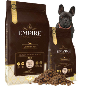 EMPIRE Hipoalergiczna Karma dla Dorosłych Buldogów Francuskich 12kg + 2kg PROMO