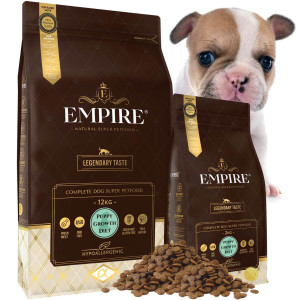 EMPIRE Hipoalergiczna Karma dla Szczeniaków i Juniorów Małych Ras 12kg + 2kg PROMO