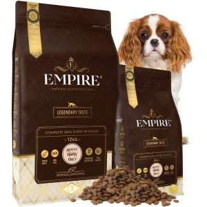 EMPIRE Hipoalergiczna Karma dla Dorosłych Psów Małych Ras 12kg + 2kg PROMO
