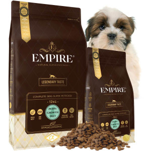 EMPIRE Hipoalergiczna Karma Dla Szczeniaków i Juniorów Shih Tzu 12kg + 2kg PROMO