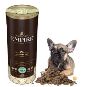EMPIRE Hipoalergiczna Karma dla Szczeniaków i Juniorów Buldoga Francuskiego 340g