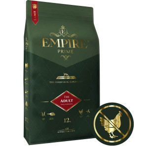 Monobiałkowa karma dla dorosłych psów rasy małe i średnie - hipoalergiczna - bez kurczaka 12kg Empire Prime
