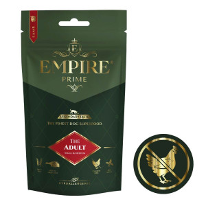 Monobiałkowa karma dla dorosłych psów rasy małe i średnie - hipoalergiczna - bez kurczaka 50g Empire Prime