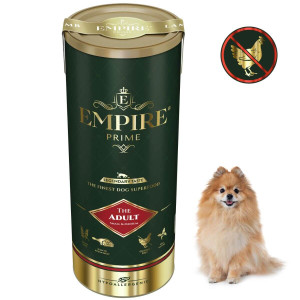Monobiałkowa karma dla dorosłych pomeranianów - hipoalergiczna - bez kurczaka 340g Empire Prime