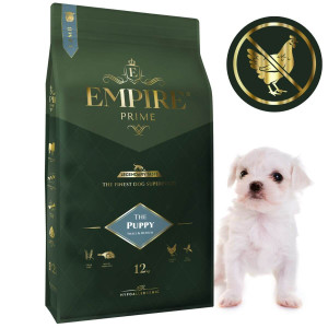 Monobiałkowa karma dla szczeniaków i juniorów maltańczyka - hipoalergiczna - bez kurczaka 12kg Empire Prime