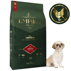 Monobiałkowa karma dla dorosłych shih tzu - hipoalergiczna - bez kurczaka 12kg Empire Prime
