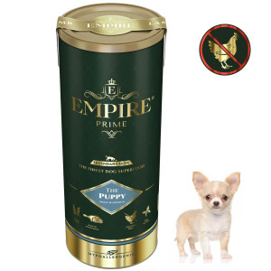 Monobiałkowa karma dla szczeniaków i juniorów chihuahua - hipoalergiczna - bez kurczaka 340g Empire Prime