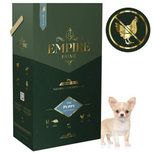 Monobiałkowa karma dla szczeniaków i juniorów chihuahua - hipoalergiczna - bez kurczaka 7kg Empire Prime