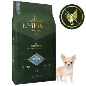 Monobiałkowa karma dla szczeniaków i juniorów chihuauha - hipoalergiczna - bez kurczaka 12kg Empire Prime