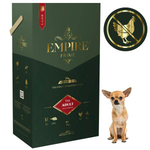 Monobiałkowa karma dla dorosłych chihuauha - hipoalergiczna - bez kurczaka 7kg Empire Prime