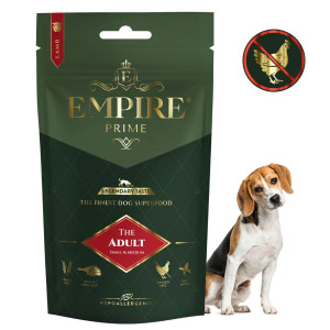 Monobiałkowa karma dla dorosłych beagle - hipoalergiczna - bez kurczaka 50g Empire Prime