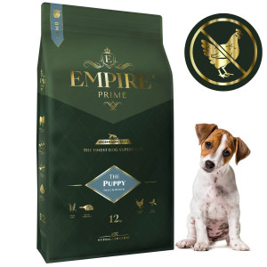 Monobiałkowa karma dla szczeniaków i juniorów jack russel terrier'a - hipoalergiczna - bez kurczaka 12kg Empire Prime