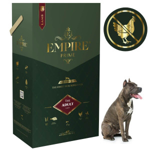 Monobiałkowa karma dla dorosłych amstaffów - hipoalergiczna - bez kurczaka 7kg Empire Prime