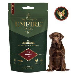 Monobiałkowa karma dla dorosłych labradorów - hipoalergiczna - bez kurczaka 50g Empire Prime