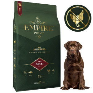 Monobiałkowa karma dla dorosłych labradorów - hipoalergiczna - bez kurczaka 12kg Empire Prime