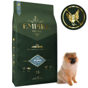 Monobiałkowa karma dla szczeniaków i juniorów pomeraniana - hipoalergiczna - bez kurczaka 12kg Empire Prime